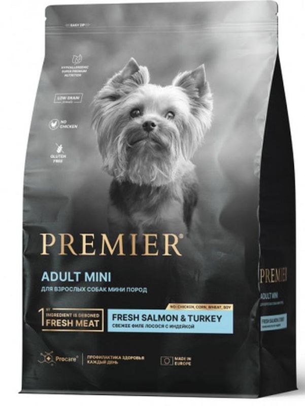 Adult Mini Salmon&Turkey 1 кг