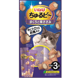 Churu Bee, Запеченные трубочки для кошек с тунцом Магуро и куриным филе 3 х 10 гр