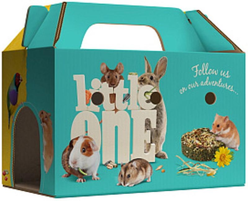 RIO/Little One Картонная переноска для животных 1 шт