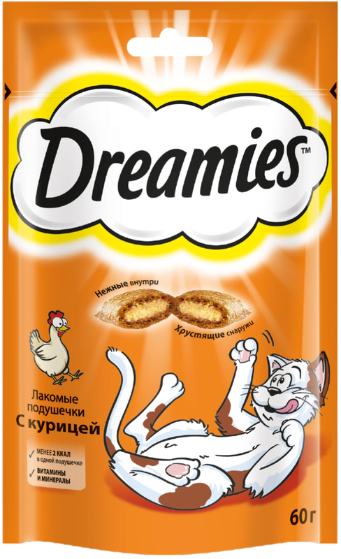 Лакомство для кошек подушечки с курицей 30 гр