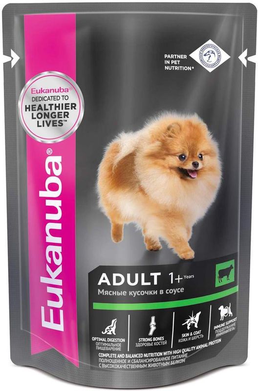 Eukanuba Dog Adult Pouch Beef 100 гр