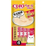 Ciao Churu Лакомство д/кошек Пюре Куриное филе Для вывода шерсти из ЖКТ 4шт/56 гр