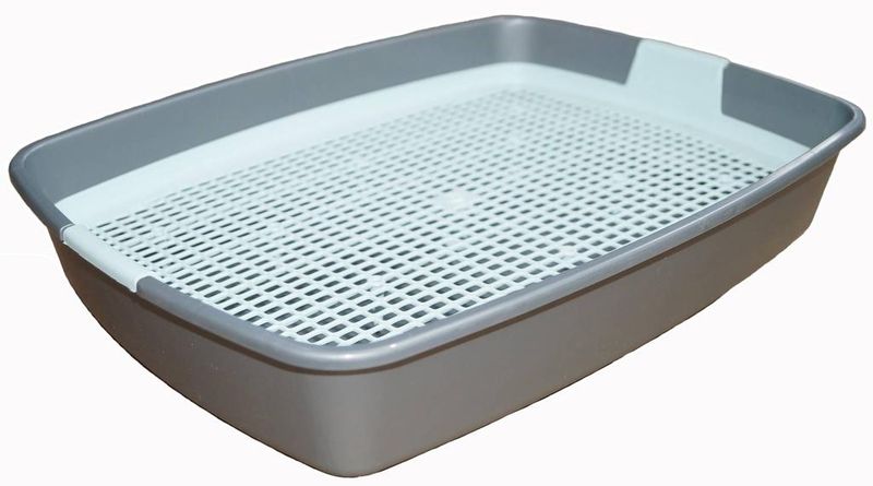 Туалет для кошек МЯУС с бортиком