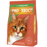 Сухой корм для кошек с говядиной 800 гр