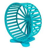 Колесо д/грызунов на подставке D14 см бирюзовое