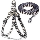 Комплект шлейка и поводок "Абстракция", нейлон XS