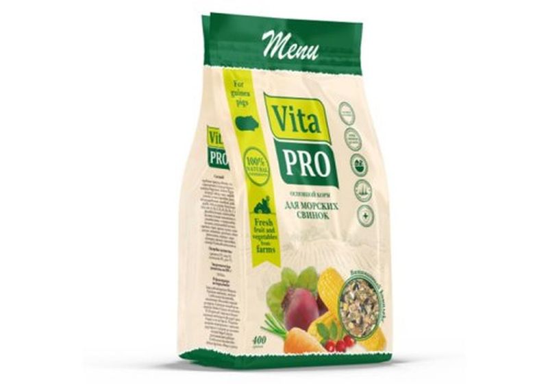 Основной корм д/морских свинок 400 гр