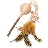 Игрушка для кошек из мататаби "Леденец на палочке" d40/270 мм