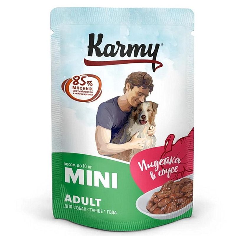 Karmy Mini Adult Turkey 80 гр