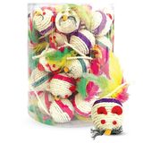 Игрушка для кошек "Шарик-мышь" d45 мм