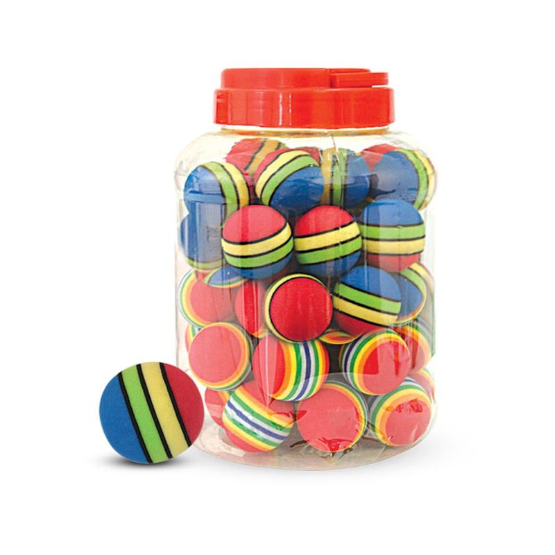 Игрушка для кошек "Мячик полосатый" d35 мм