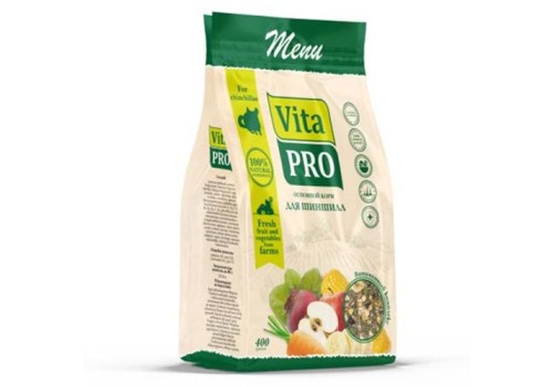 Основной корм д/шиншил 400 гр