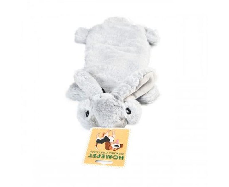 Игрушка д/собаак заяц с пищалкой и шуршащим эффектом плюшевый 59*19,5 см