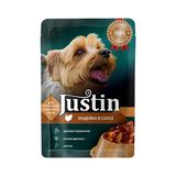 Корм консервированный для взрослых собак всех пород с индейкой в соусе 75 гр