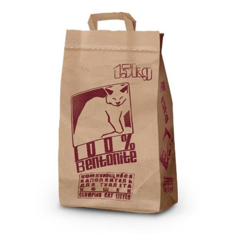 Профессиональный бентонитовый наполнитель 15 кг