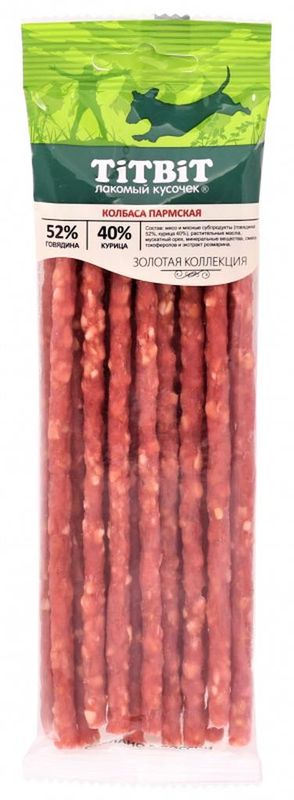 Золотая коллекция, Колбаса Пармская для собак 80 гр