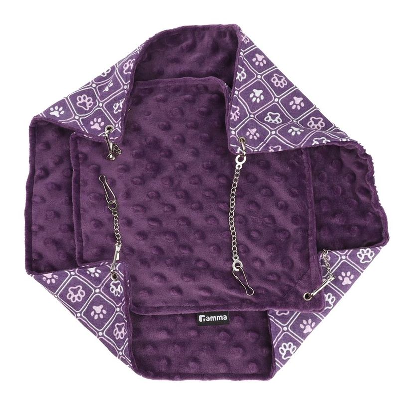 Гамак для мелких животных 2-ярусный "Ежевика" 350*230*180 мм