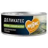 Влажный корм для кошек "Паштет по-мальтийски" с кроликом и зеленой фасолью 100 гр