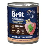 Brit Premium by Nature Adult Turkey & Duck 850 гр