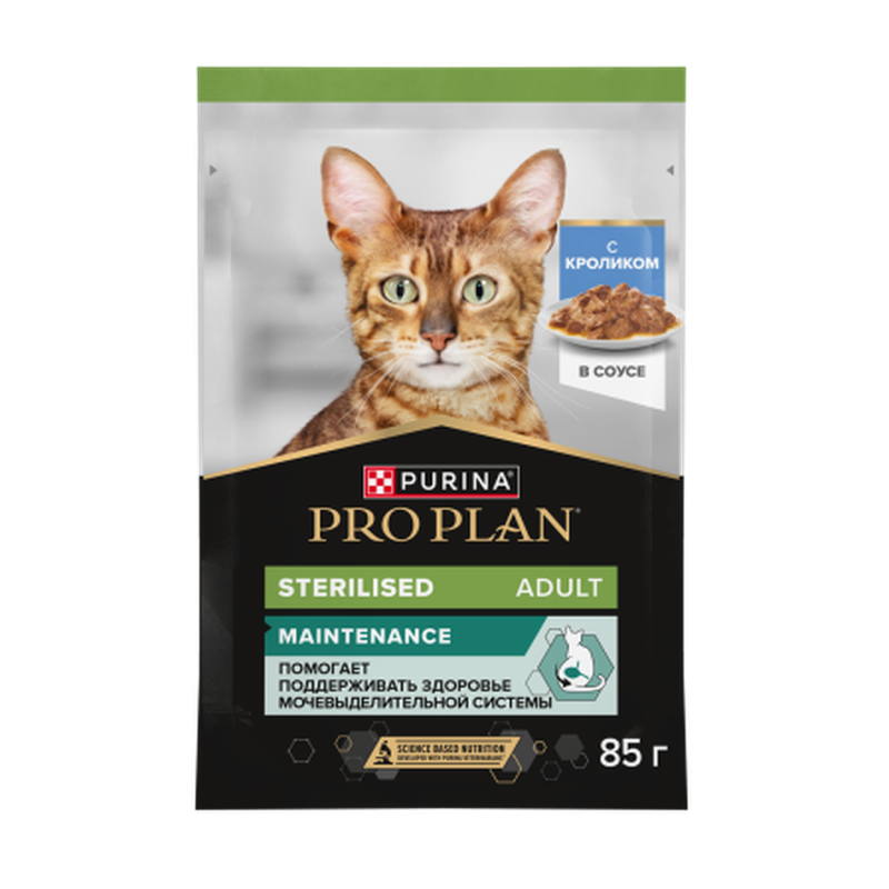 Purina Pro Plan Cat Pouch with Rabbit 85 гр