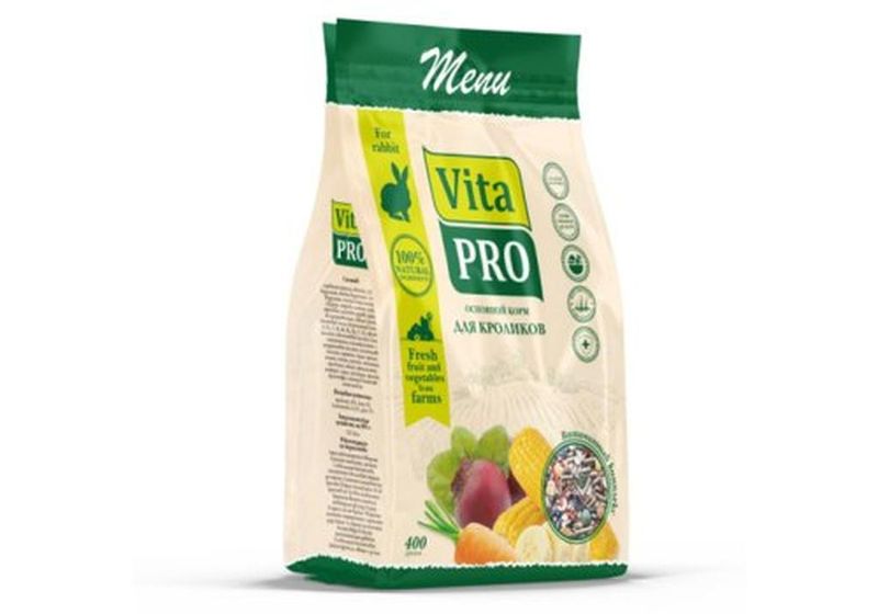 Основной корм д/кроликов 400 гр