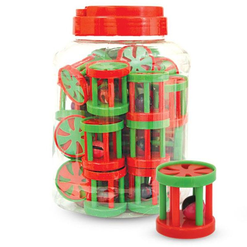 Игрушка для кошек "Барабанчик-погремушка" 4,5 х 4 см