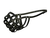 Намордник кожаный боксер